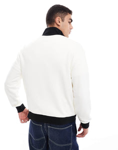 Ellesse Cossoine 1/4 zip top white