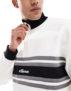 Ellesse Cossoine 1/4 zip top white