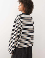 Load image into Gallery viewer, Reclaimed Vintage top neutral stripe