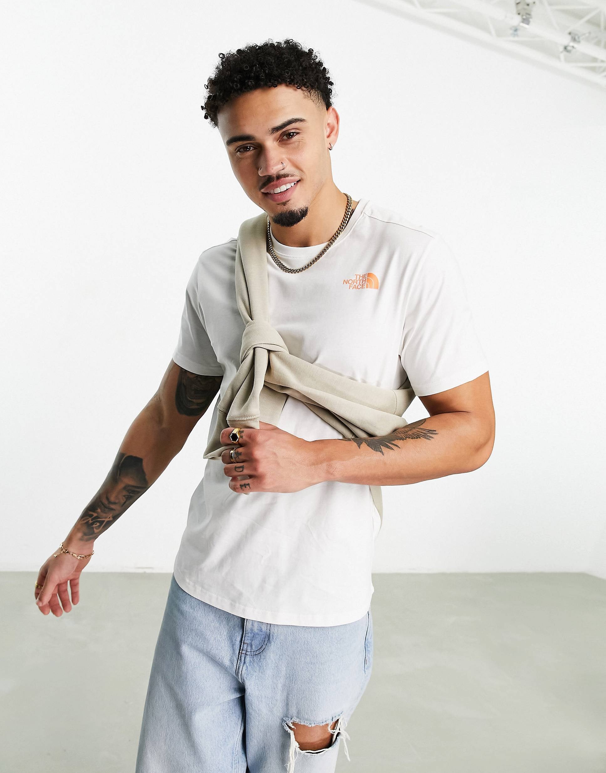 The North Face D2 t-shirt white