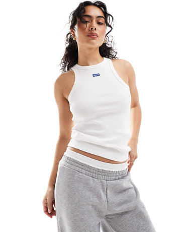 HUGO BLUE easy tank white
