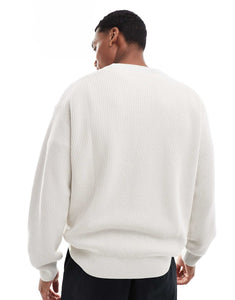 BOSS Orange acircolo knitted jumper beige