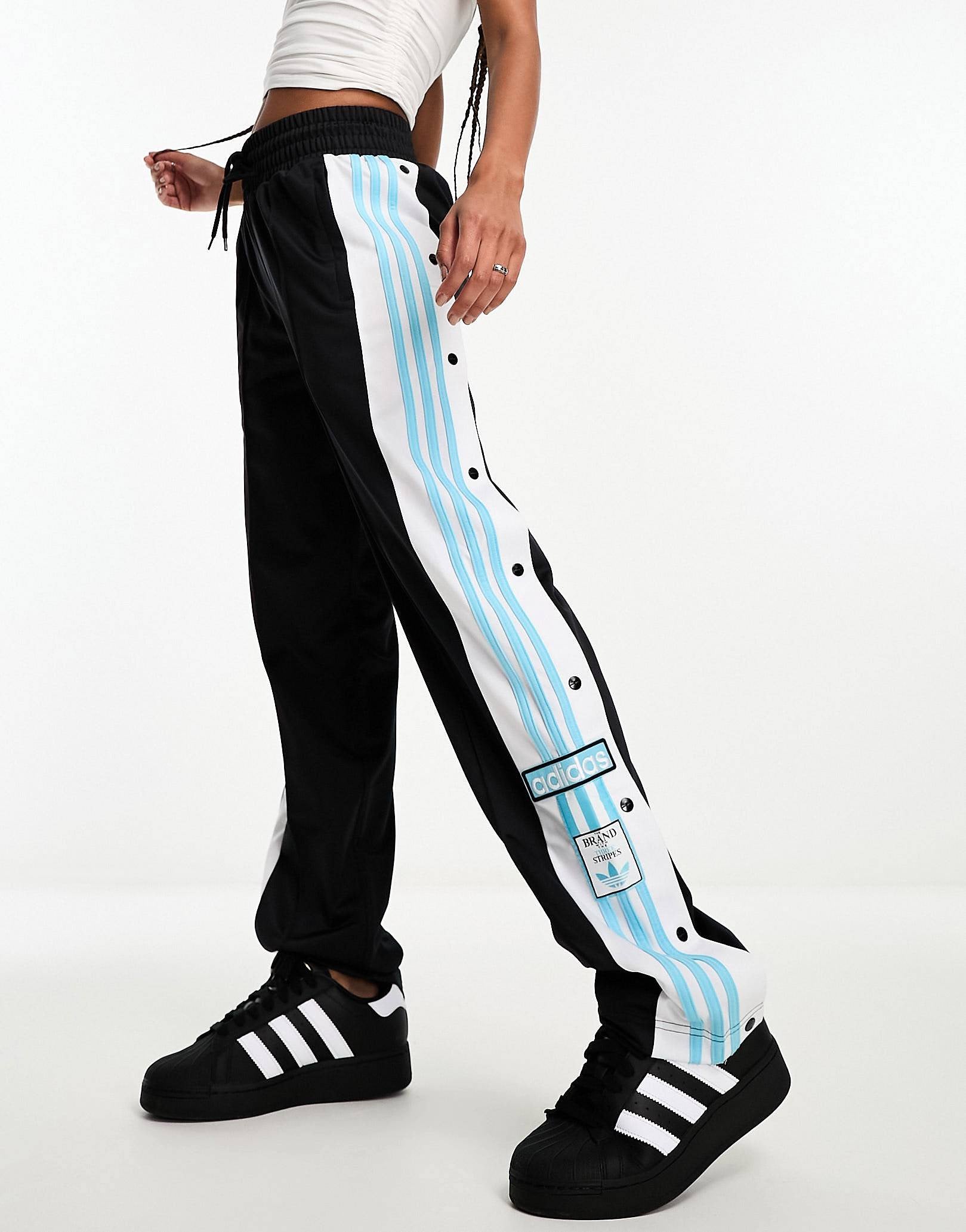 adidas Originals adibreak trousers black blue