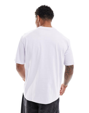 HUGO Red dapolino t-shirt light purple