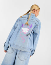 Load image into Gallery viewer, Aape By A Bathing Ape art denim jacket blue