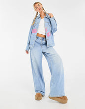 Load image into Gallery viewer, Aape By A Bathing Ape art denim jacket blue