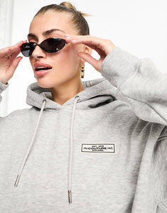 The Couture Club logo hoodie grey