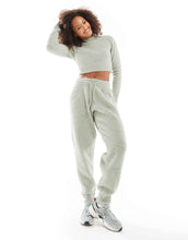 Load image into Gallery viewer, Nike Phoenix Boucle crop top jogger light green