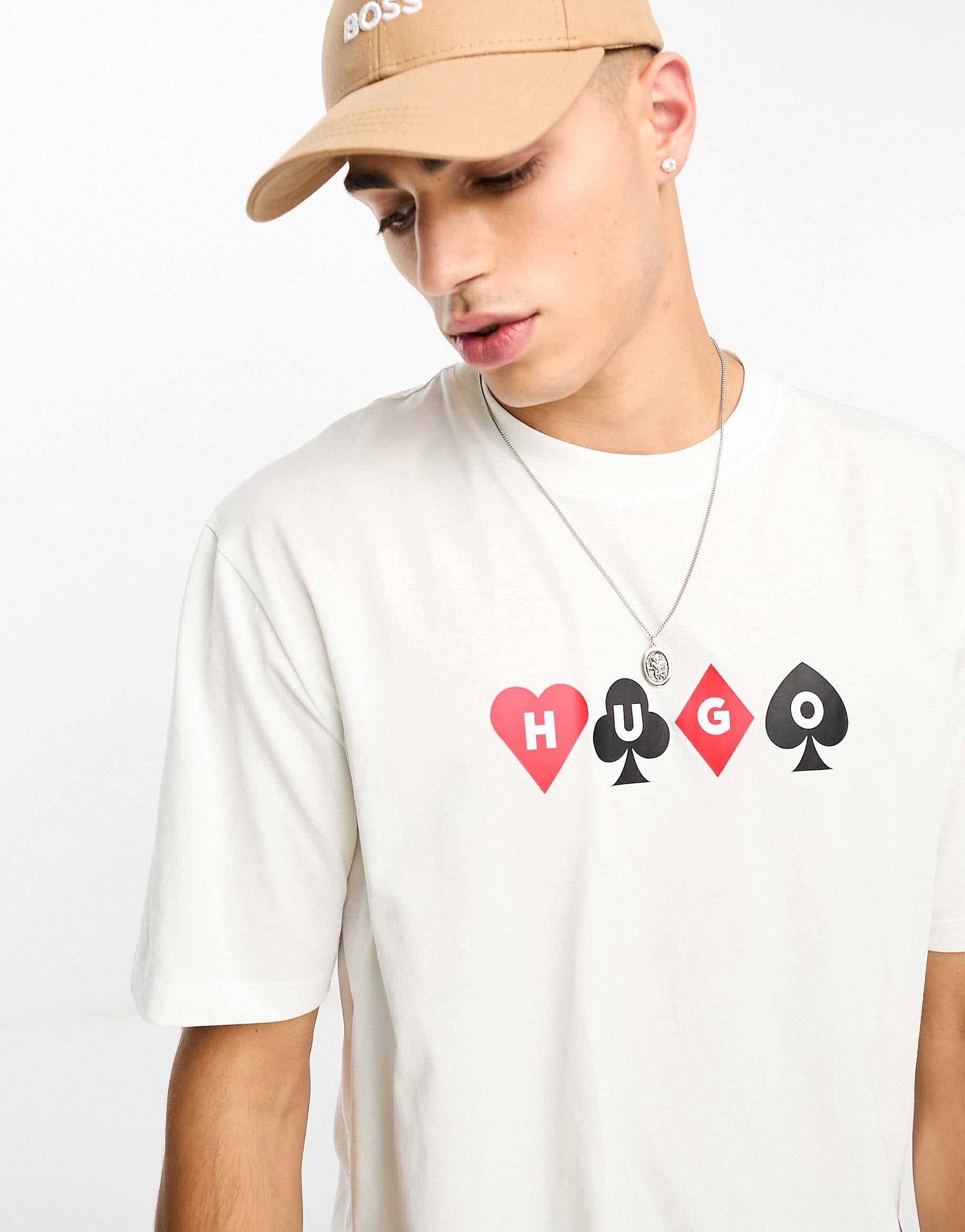 HUGO Doober t-shirt white