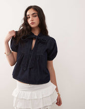 Load image into Gallery viewer, Reclaimed Vintage denim top