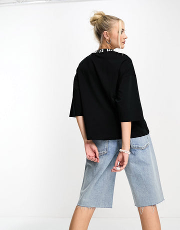 HUGO Dinaya t-shirt black
