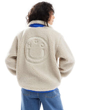 Load image into Gallery viewer, HUGO Blue fosbury sherpa jacket off white blue
