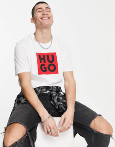 Hugo Daltor logo t-shirt white