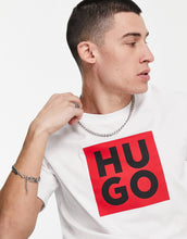 Load image into Gallery viewer, Hugo Daltor logo t-shirt white