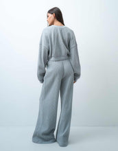 Load image into Gallery viewer, Weekend Collective waffle jogger co-ord grey