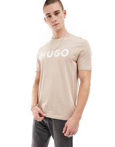 HUGO Dulivo t-shirt beige
