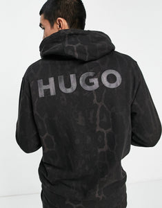 HUGO Daglion hoodie animal print