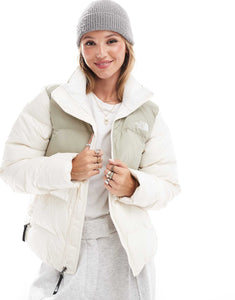 The North Face Saikuru puffer jacket off white