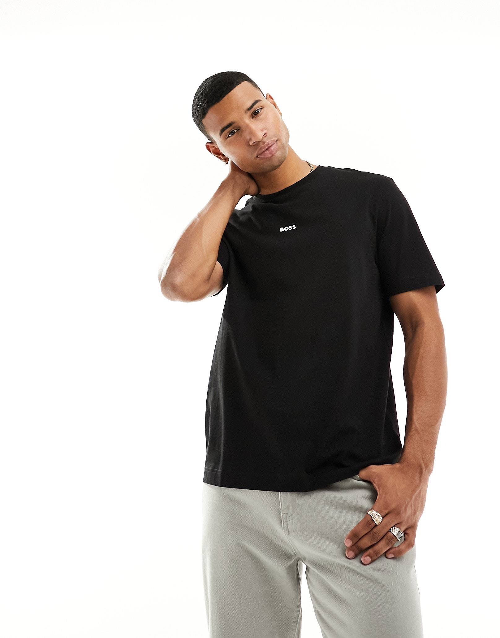 BOSS Orange Tchup t-shirt black