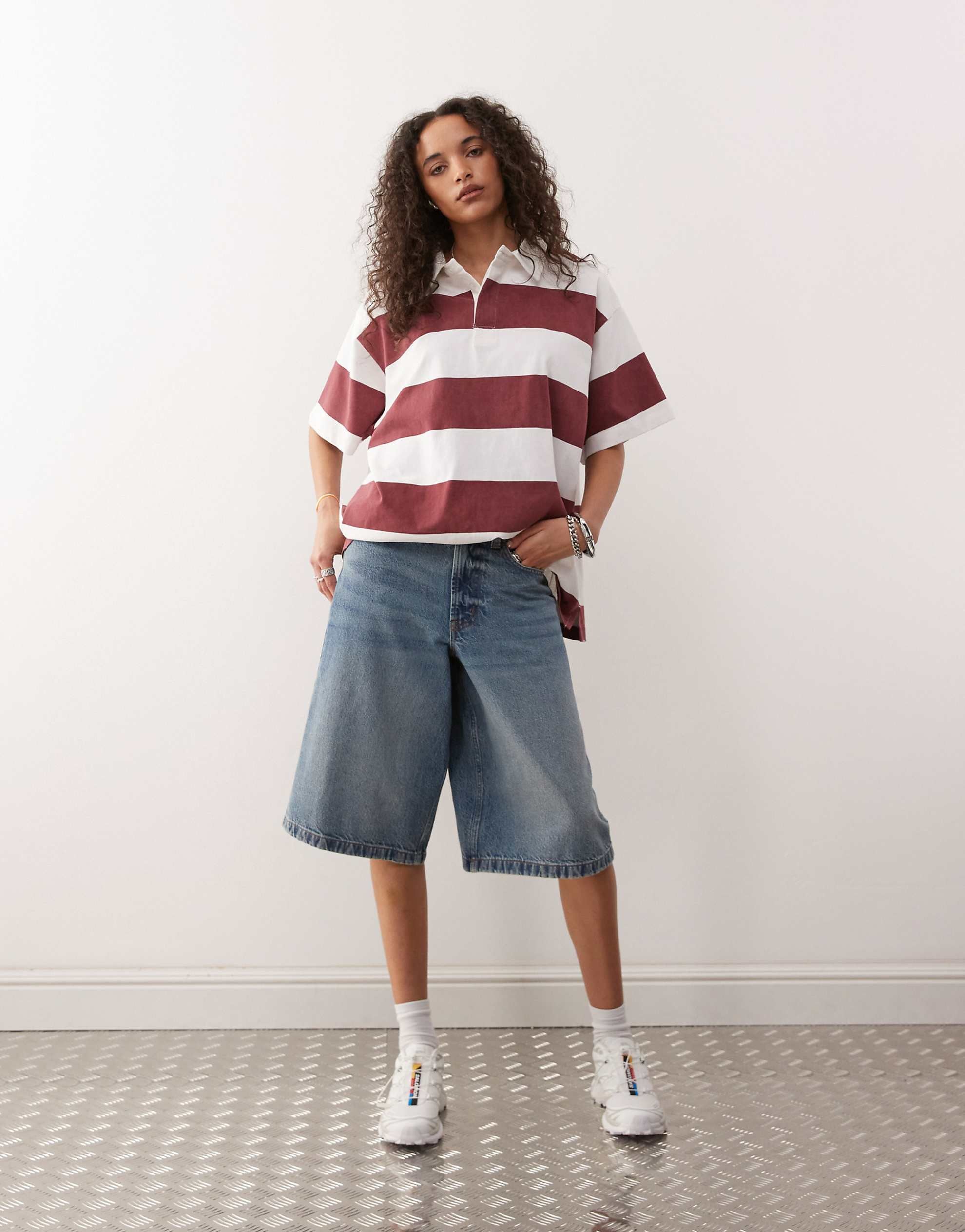 COLLUSION short sleeve top multi