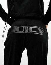Load image into Gallery viewer, Juicy Couture co-ord velour zip up sweatshirt  joggers diamante