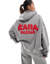 Load image into Gallery viewer, Kaiia oversized hoodie joggers co-ord washed grey
