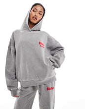 Load image into Gallery viewer, Kaiia oversized hoodie joggers co-ord washed grey