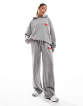 Load image into Gallery viewer, Kaiia oversized hoodie joggers co-ord washed grey