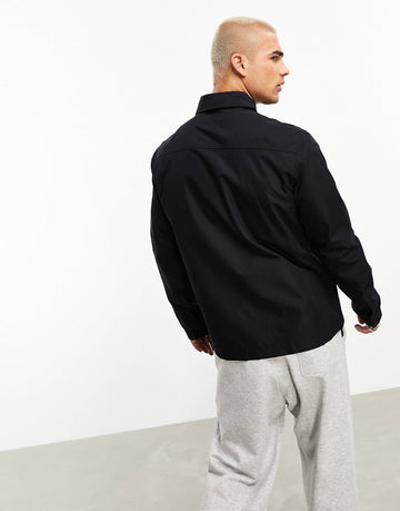 HUGO Emmond shirt black