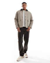 Load image into Gallery viewer, Threadbare canvas jacket cord collar mushroom