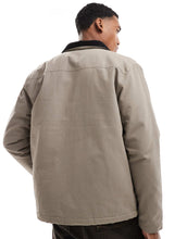Load image into Gallery viewer, Threadbare canvas jacket cord collar mushroom