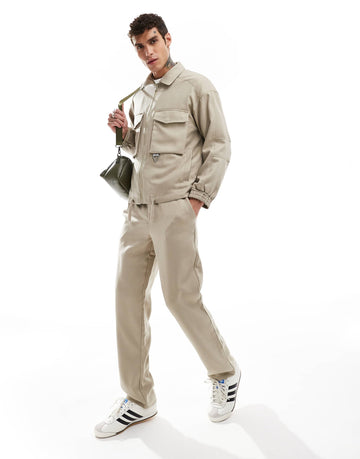 Sixth June jacket co-ord beige