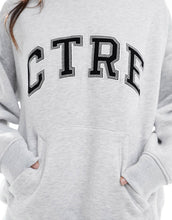 Load image into Gallery viewer, The couture club varsity hoodie grey marl