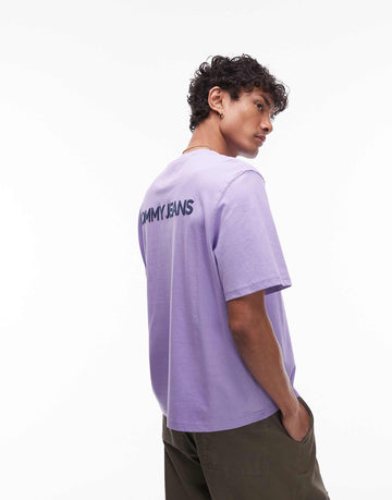 Tommy Jeans oversized t-shirt hazy purple
