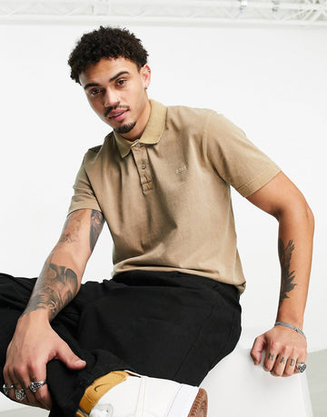 BOSS Orange Peneon t-shirt beige