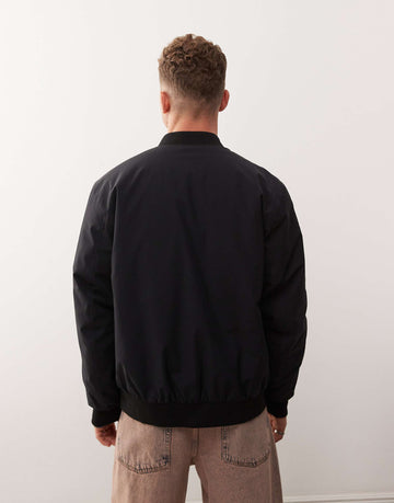 Champion unisex bomber jacket black