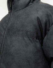 Load image into Gallery viewer, Good For Nothing faux leather jacket coat black