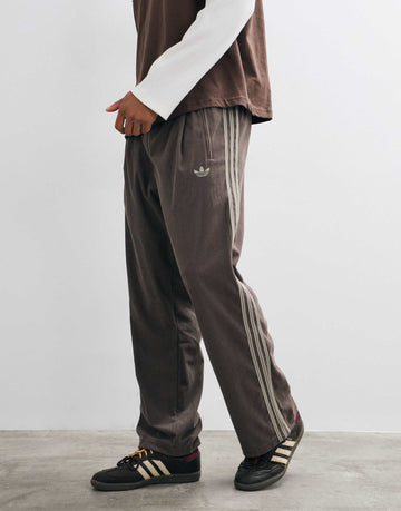 adidas Originals firebird track pants dark khaki cord