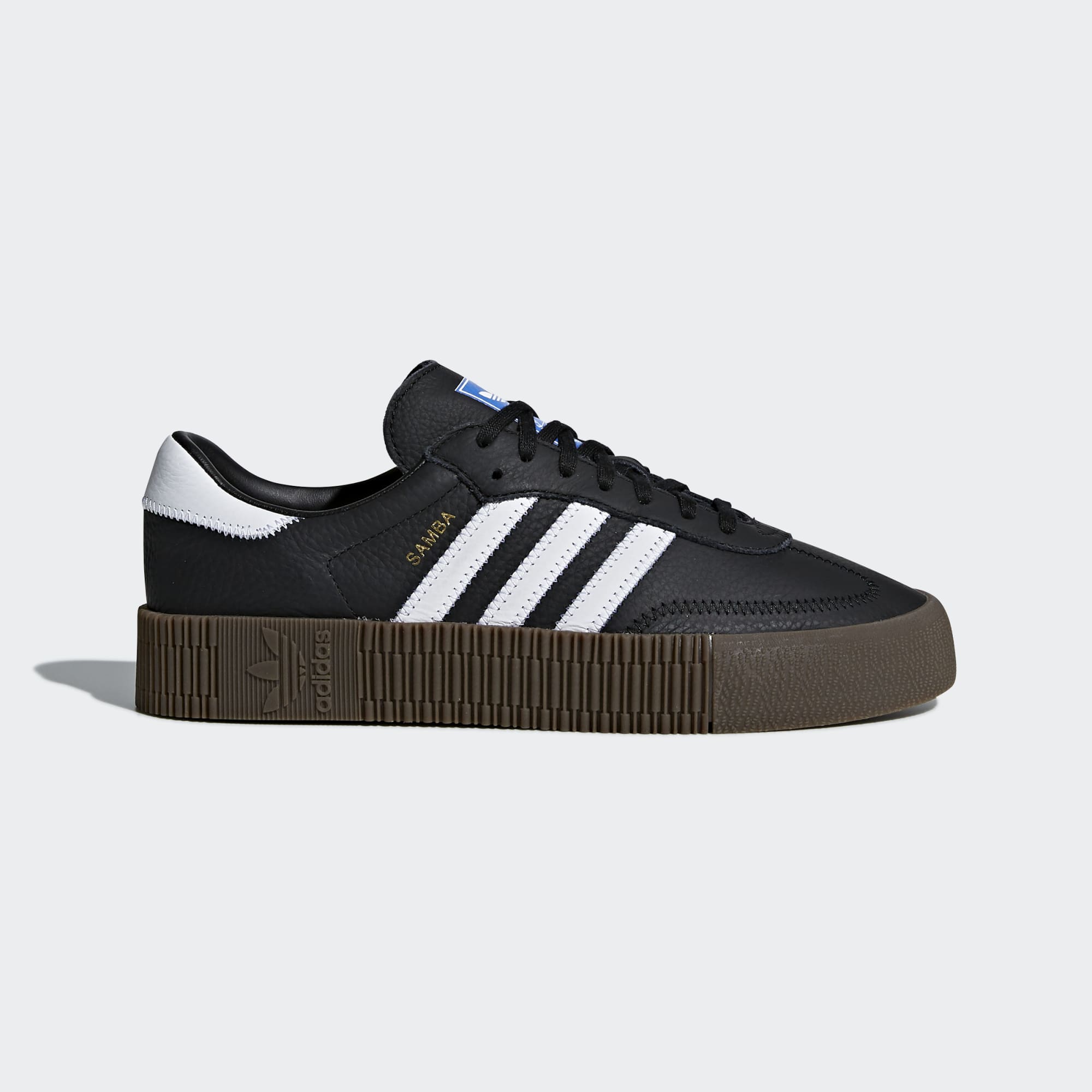 adidas Sambarose Black White Gum