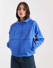 Load image into Gallery viewer, Tommy Jeans essential windbreaker jacket hood blue