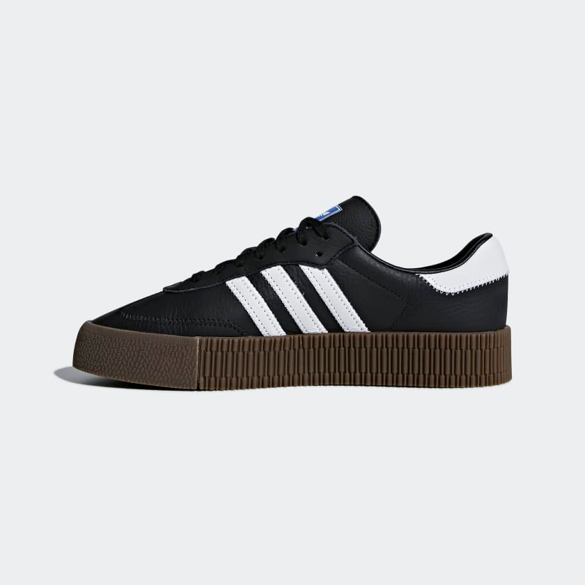 adidas Sambarose Black White Gum