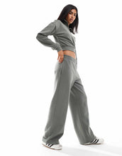 Load image into Gallery viewer, Miss Selfridge wide leg jogger co-ord sage