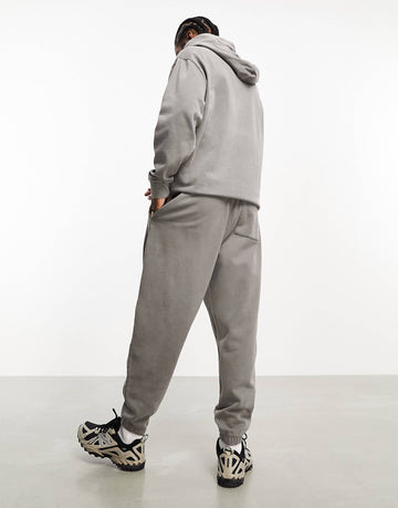 DESIGN co-ord oversized grey overdye wash