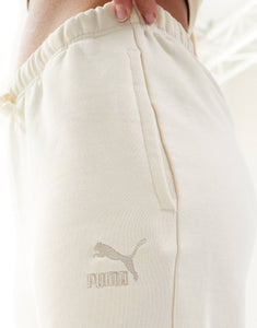 Puma Classics relaxed joggers off white