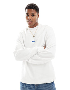 HUGO BLUE sweatshirt white