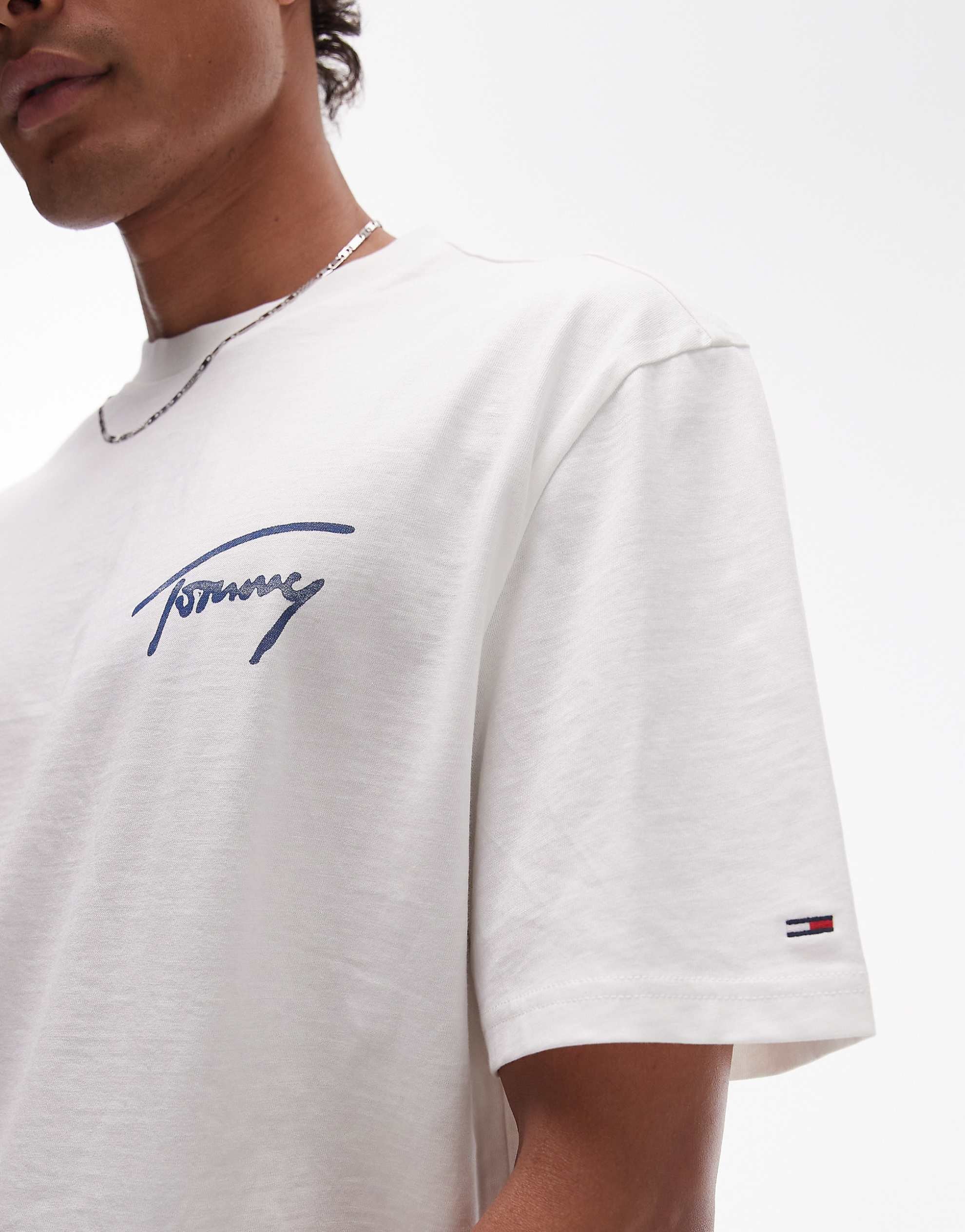 Tommy Jeans 90s signature t-shirt white