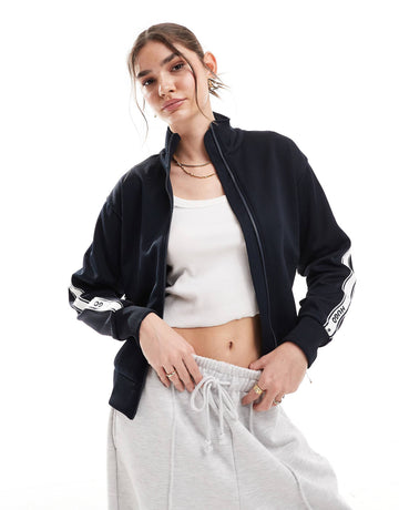 HUGO RED demendia high neck sweat navy