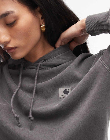 Carhartt WIP nelson hoodie washed black