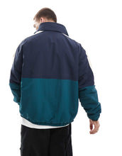 Load image into Gallery viewer, Tommy Jeans reversible teddy jacket green colourblock