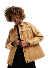 Load image into Gallery viewer, The North Face Heritage insulated coach jacket stone
